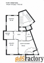 2 - комн.  квартира, 130.6 м², 2/7 эт.