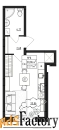 1 - комн.  квартира, 27.71 м², 1/4 эт.