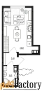 1 - комн.  квартира, 27.04 м², 4/4 эт.
