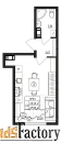 1 - комн.  квартира, 27.03 м², 4/4 эт.