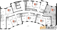 2 - комн.  квартира, 62.8 м², 5/12 эт.