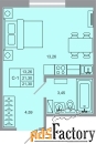 1 - комн.  квартира, 21.3 м², 1/17 эт.