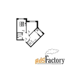 2 - комн.  квартира, 49.73 м², 8/9 эт.