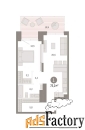 1 - комн.  квартира, 73.09 м², 1/14 эт.