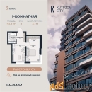 1 - комн.  квартира, 43.4 м², 4/28 эт.