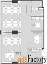 офисное помещение, 129.91 м²
