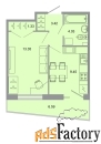 1 - комн.  квартира, 32.8 м², 15/15 эт.