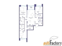 3 - комн.  квартира, 150.3 м², 10/14 эт.