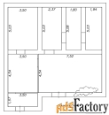 коттедж 358.5 м² на участке 60 сот.