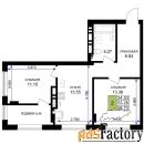 2 - комн.  квартира, 58.73 м², 5/7 эт.
