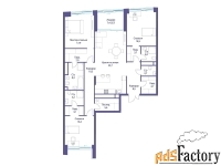 3 - комн.  квартира, 155.2 м², 8/14 эт.