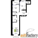 2 - комн.  квартира, 59.1 м², 7/7 эт.