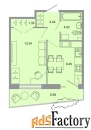 1 - комн.  квартира, 32.8 м², 2/15 эт.