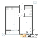 1 - комн.  квартира, 39.3 м², 8/22 эт.