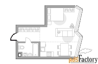 1 - комн.  квартира, 34.94 м², 12/39 эт.