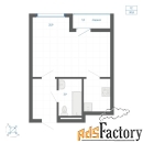 1 - комн.  квартира, 30.8 м², 2/15 эт.