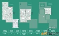 коттедж 152 м² на участке 4.8 сот.