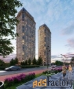 4 - комн.  квартира, 127.7 м², 25/38 эт.