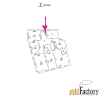 6 - комн.  квартира, 221.9 м², 7/8 эт.