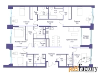 5 - комн.  квартира, 180.4 м², 10/16 эт.