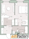 1 - комн.  квартира, 39.2 м², 2/13 эт.
