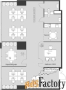 офисное помещение, 128.08 м²