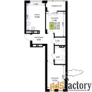 2 - комн.  квартира, 58.42 м², 2/7 эт.