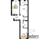 2 - комн.  квартира, 62.53 м², 3/7 эт.