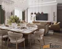 4 - комн.  квартира, 129 м², 40/41 эт.