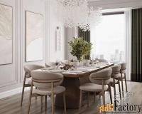 4 - комн.  квартира, 129 м², 40/41 эт.