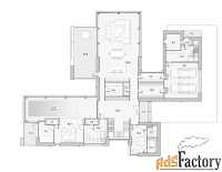 коттедж 740 м² на участке 19.92 сот.