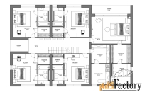 коттедж 530 м² на участке 24.7 сот.