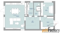 коттедж 195.7 м² на участке 6 сот.