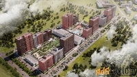 2 - комн.  квартира, 52.5 м², 12/16 эт.