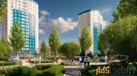 1 - комн.  квартира, 43.38 м², 10/18 эт.