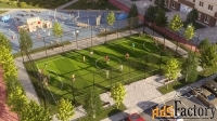 2 - комн.  квартира, 58.45 м², 2/16 эт.
