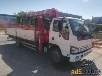 бортовой автомобиль isuzu nqr75r-7 с кму unic 344, 2008 г.в., (г. томс