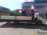 бортовой автомобиль isuzu nqr75r-7 с кму unic 344, 2008 г.в., (г. томс