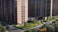2 - комн.  квартира, 53.69 м², 12/25 эт.