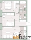 2 - комн.  квартира, 55.1 м², 2/27 эт.