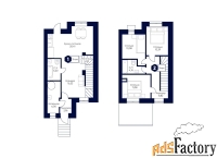 коттедж 107.97 м² на участке 1.48 сот.