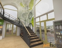 торговое помещение, 44 м²