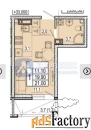 1 - комн.  квартира, 21 м², 4/18 эт.