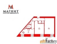 2 - комн.  квартира, 51.5 м², 2/5 эт.