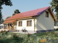 дом 194.5 м² на участке 6 сот.