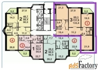 3 - комн.  квартира, 131 м², 25/25 эт.