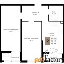 2 - комн.  квартира, 63.55 м², 3/23 эт.