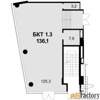свободного назначения, 136.1 м²