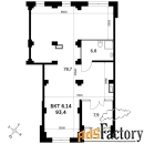 свободного назначения, 93.8 м²