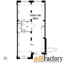 свободного назначения, 88.6 м²